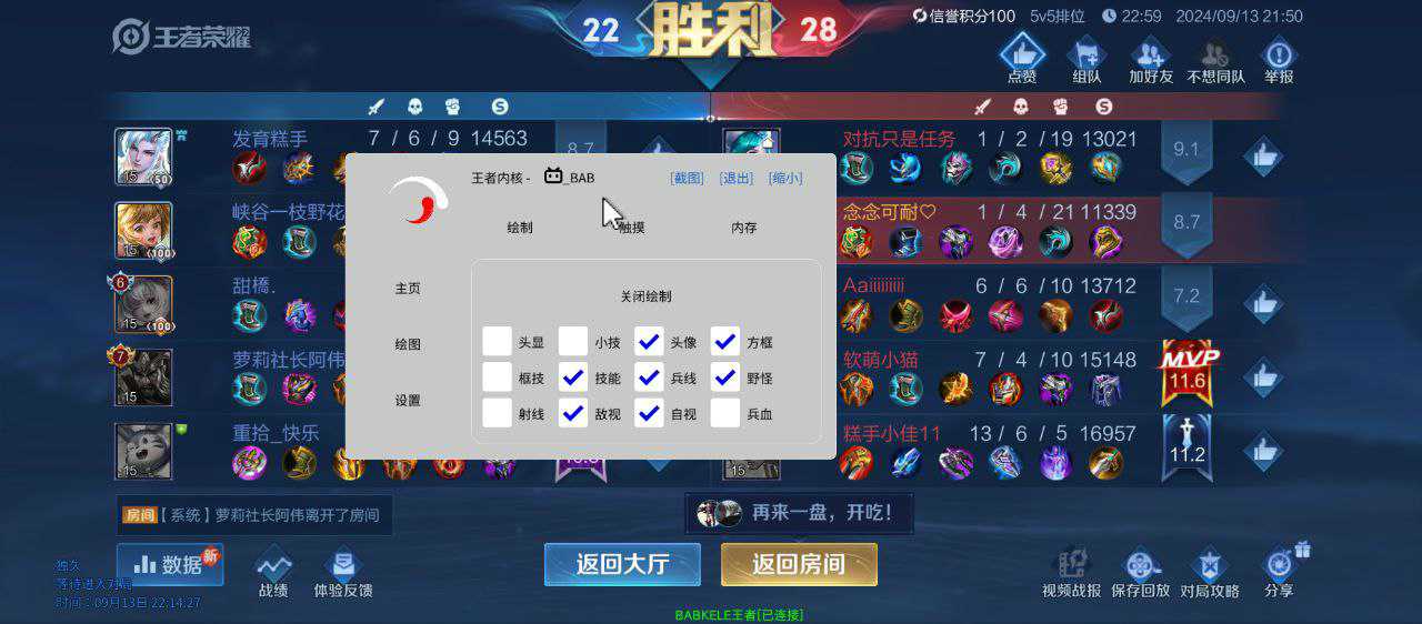 王者荣耀辅助《凤凰》